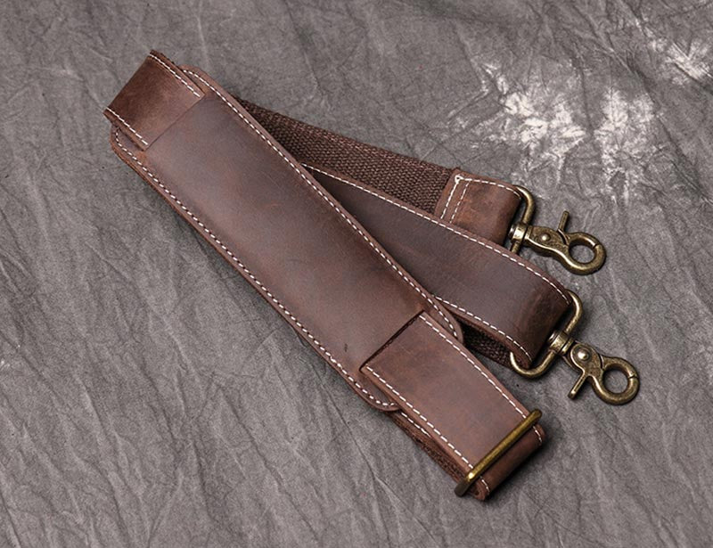 Jenya/Ujhin Genuine Crazy Horse Leather Duffle Bag