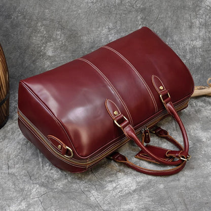 Jenya/Ujhin Genuine Leather Duffles Bag