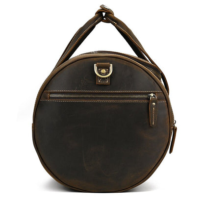 Jenya/Ujhin Extra Genuine Leather Vintage Duffle Bag